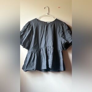 ARULA Charcoal Gray Women's Blouse